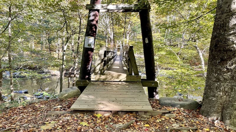 Tye River Suspension Bridge