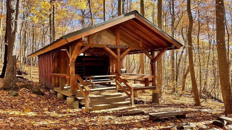 Whiskey Hollow Shelter | Appalachian Trail in Virginia | G.R. Thompson Wildlife Management Area