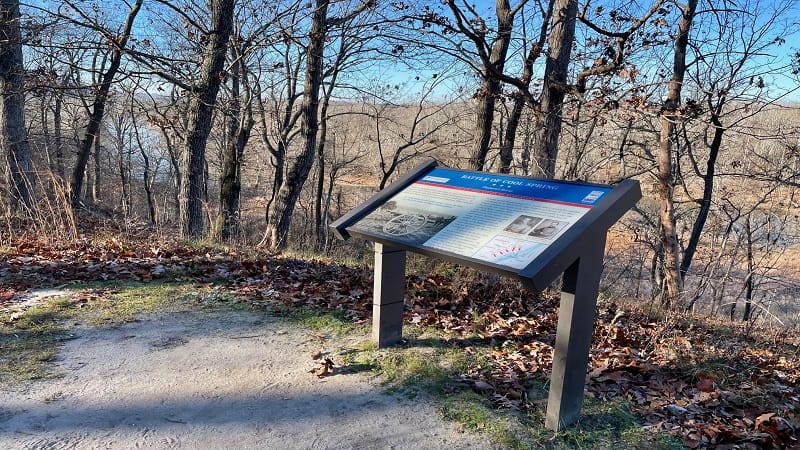 Cool Spring Battlefield: A Loop Hike to a Small Waterfall