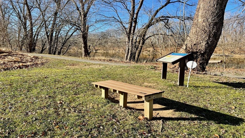 Shenandoah River Bench