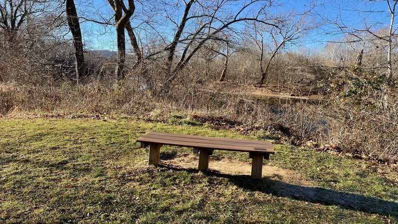 Bench Overlooking Shenandoah River