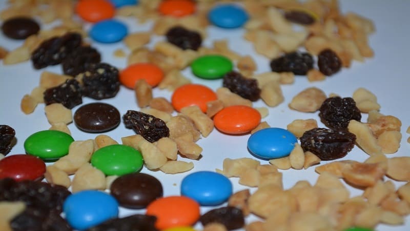 trail mix snack