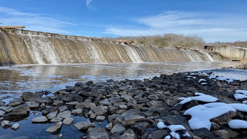 Lake Accotink Dam Spillway