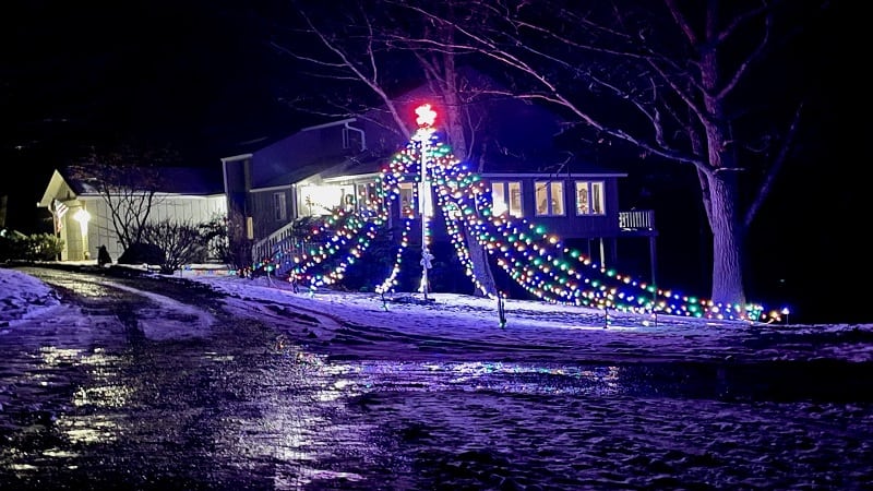 Holiday Lights at Bryce Resort