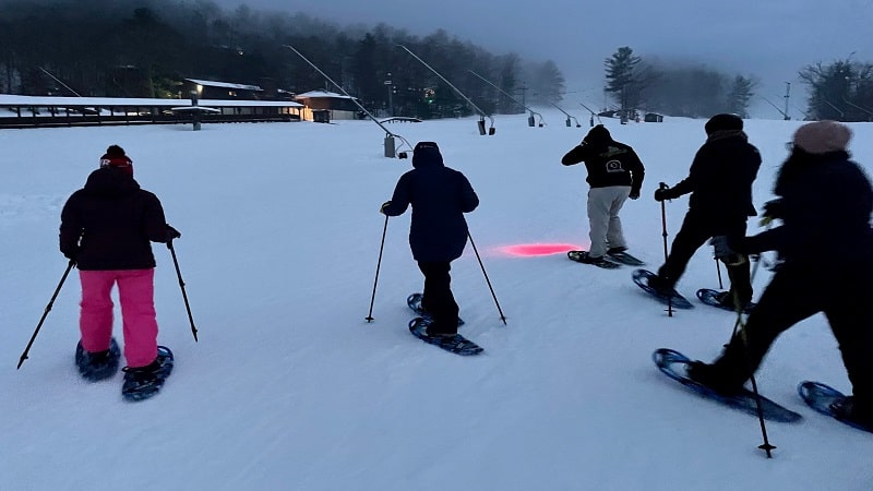 Snowshoeing in Virginia