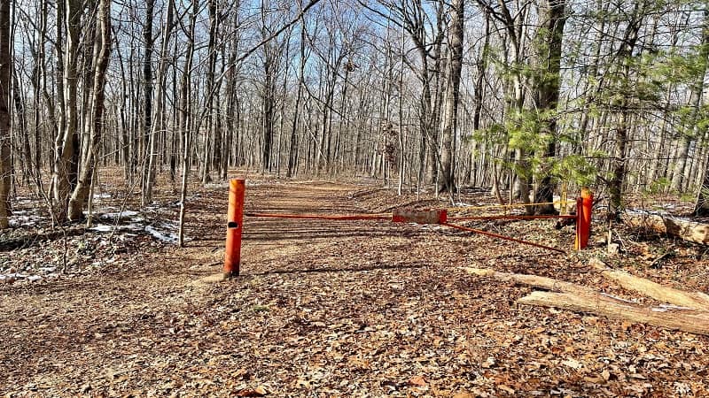 Orange Gate at Whitney State Forest