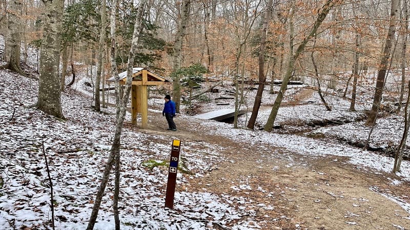 Trail Kiosk at Larus Park