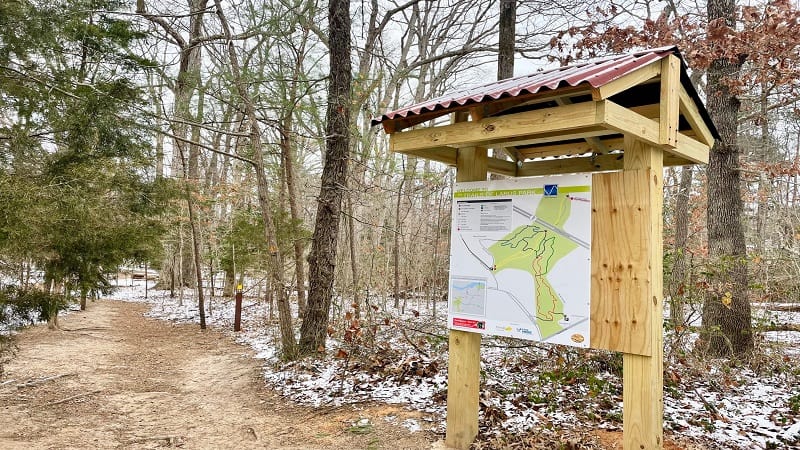 Larus Park Trail Map