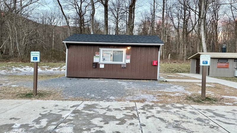 Ranger Station at Old Rag Parking Area