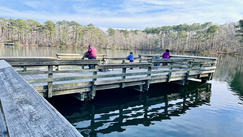 Fishing Pier at Sandy Bottom Nature Park