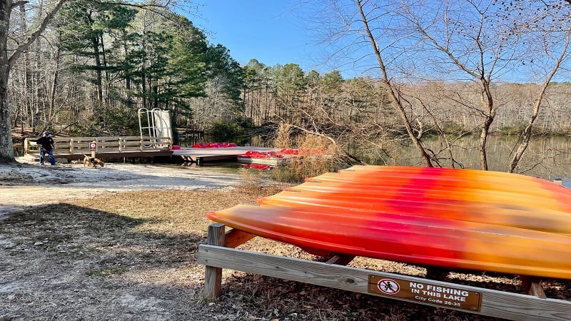 Rental Boats at Sandy Bottom Nature Park