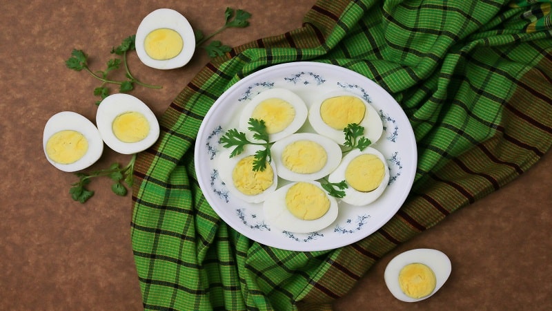 hard boiled eggs