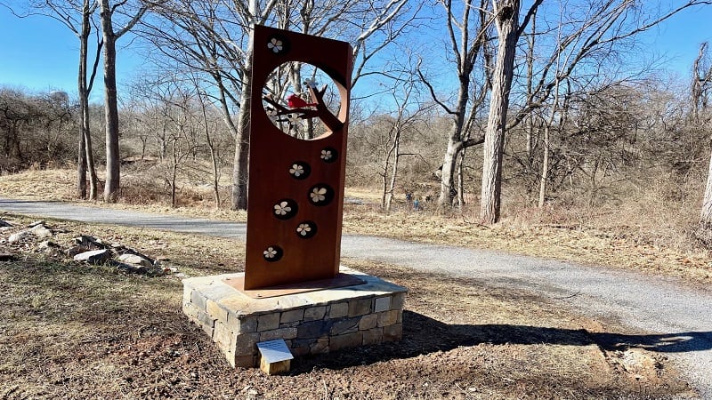 Cherry Blossoms Sculpture