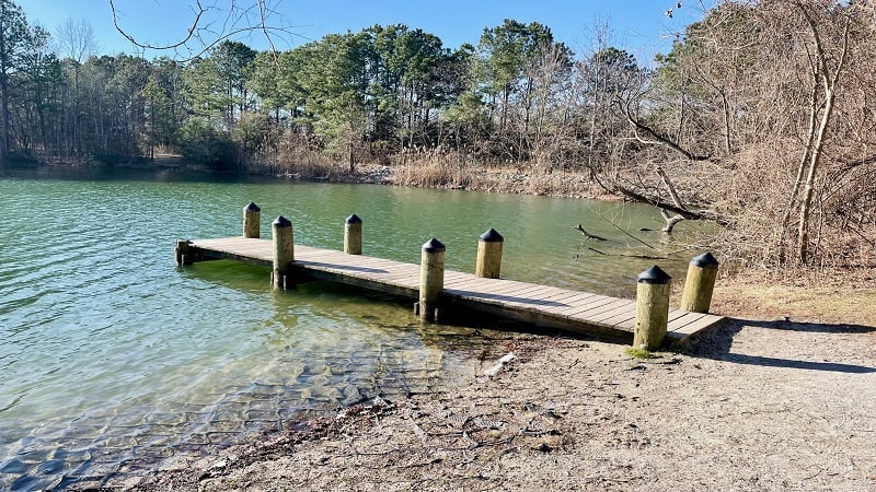 Fishing Pier at Oak Grove Lake Park