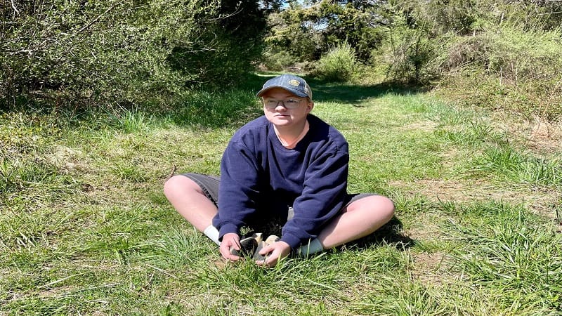 Hiking Stretches: Butterfly Stretch