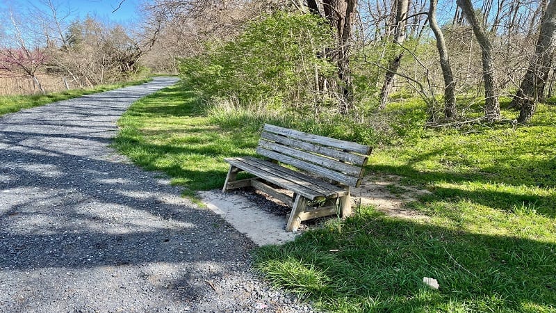 Bench at Lake Shenandoah