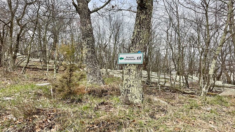 Scenic Overlook Sign