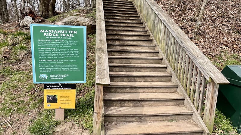 Massanutten Ridge Trailhead