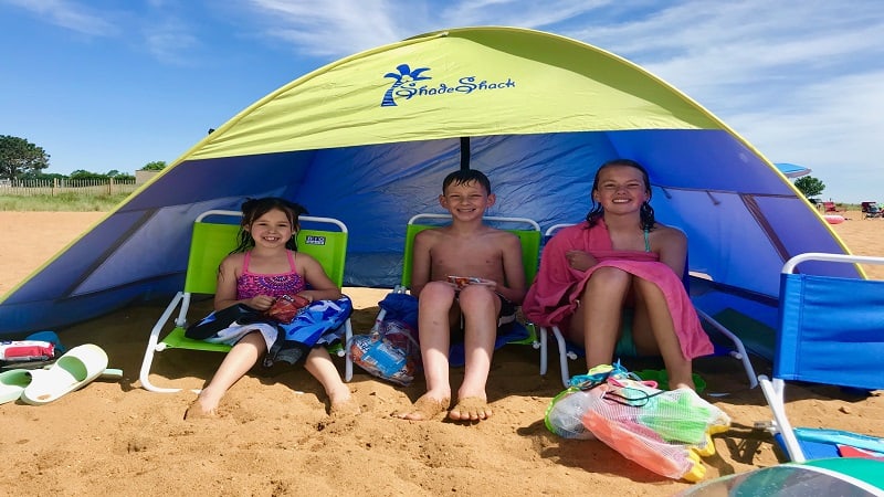 Sun Shade Canopy for Beach Camping