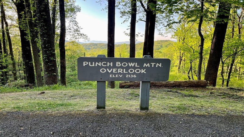 Punch Bowl Mountain Overlook