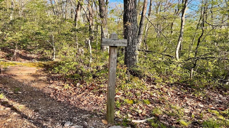 Punch Bowl Shelter Sign