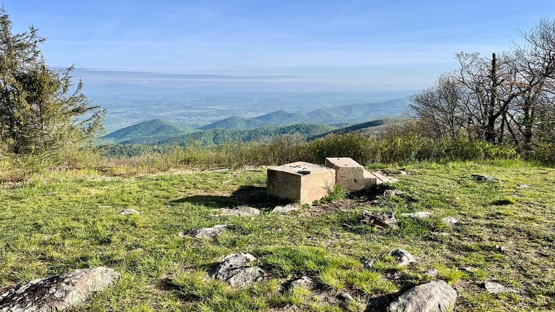 Former Tower at Bluff Mountain