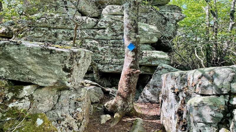 Little House Mountain Rocks