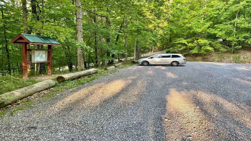House Mountain Reserve Parking Area