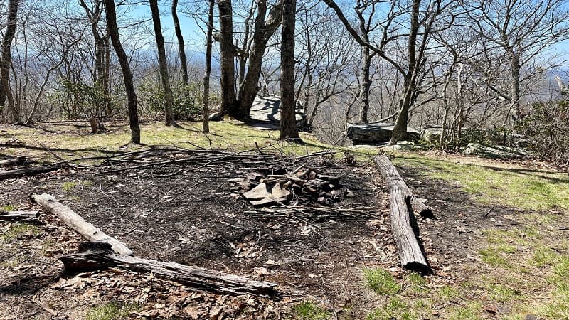 Camp Site Near Kelly Knob