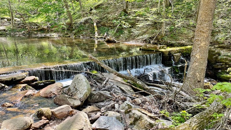 Mill Creek Dam Spillway