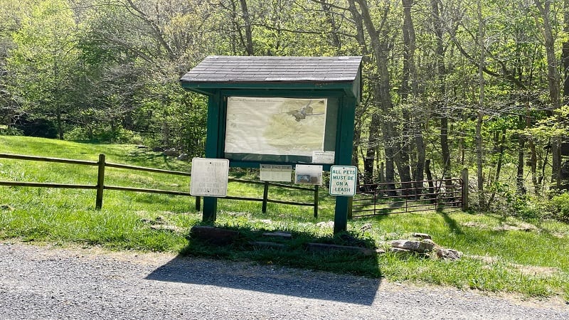 Trail Kiosk at Mill Creek Nature Park