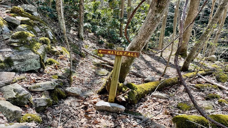 Waterfall Sign