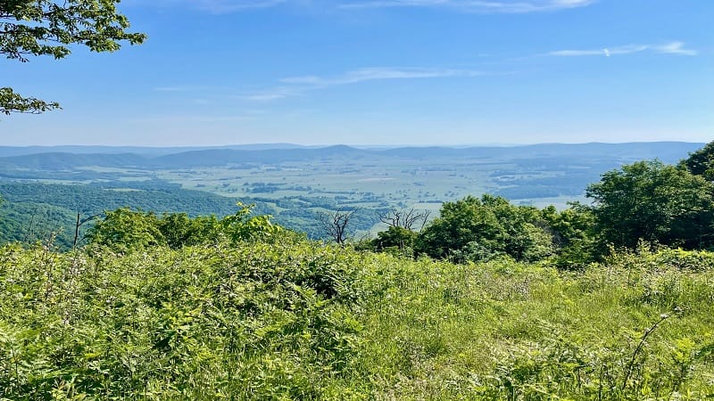 Burke's Garden Views from Chestnut Knob