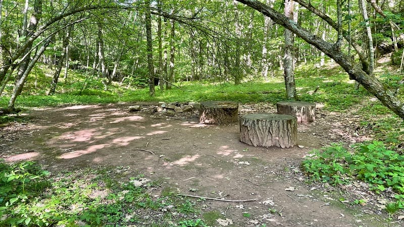 Chestnut Knob Camp Site