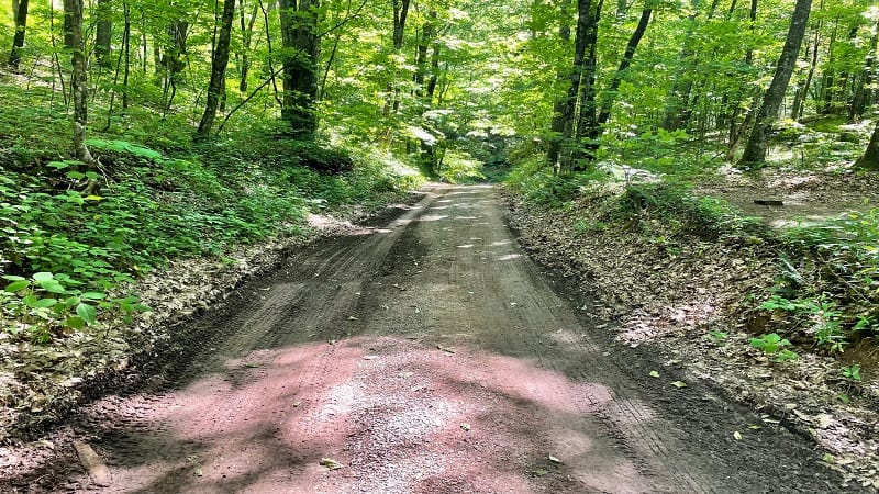 Chestnut Knob Gravel Road