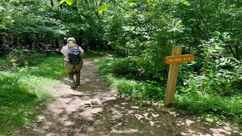 Hay Rock Sign