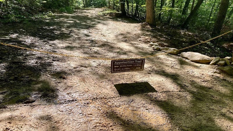 Appalachian Trail Sign