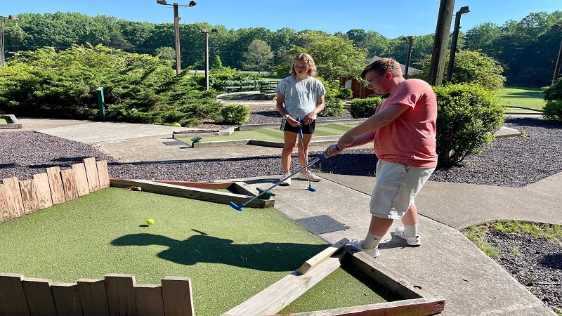 Mini Golf at WIlderness Presidential Resort