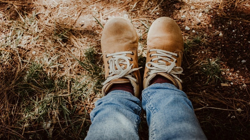 Hiking in Jeans