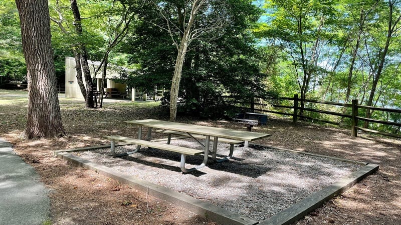 Picnic Tables at Chippokes State Park