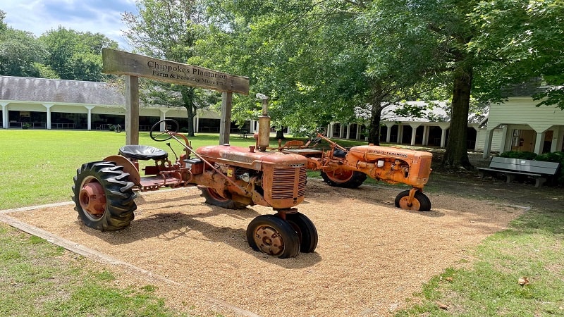 Tractors at Chippokes State Park