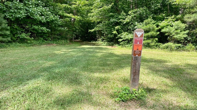 Trail Sign at Chippokes State Park