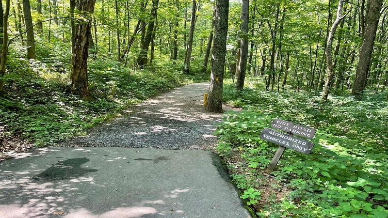 Lands Run Fire Road Trailhead