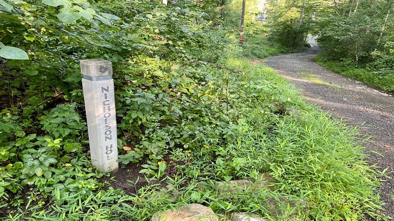 Nicholson Hollow Trail Marker