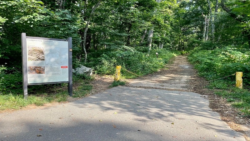 Compton Gap Trail Kiosk