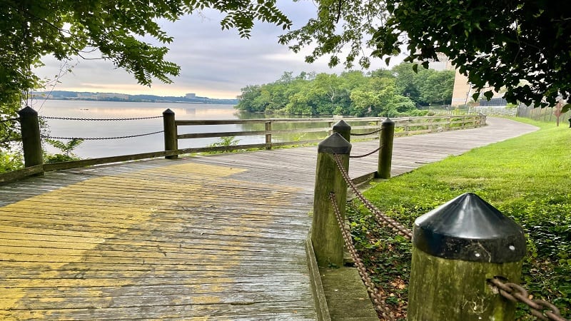 River Route on Mount Vernon Trail