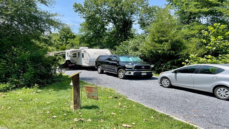 RV at Campground