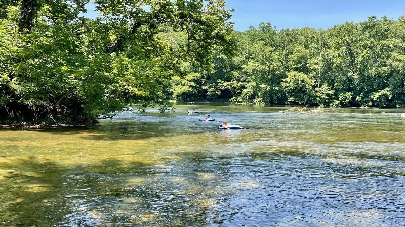 Tubes on the Shenandoah River