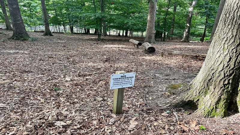 Outdoor Challenge Course at Winkler Botanical Preserve