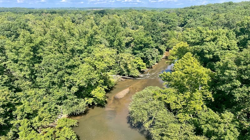 Appomattox River from High Bridge Trail